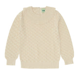 Pointelle Blouse - ecru - FUB