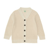V-neck Cardigan - ecru - FUB