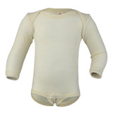 Wool romper with long sleeves - Natural - Engel Natur
