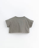 Flamé Jersey T-shirt - Coal - Play Up