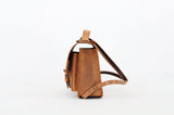 Cartable de maternelle en cuir - Cartable marron Ranger - Sacs d'équitation
