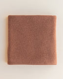 Dekentje Felix - Terracotta - Hvid