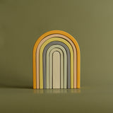 Min Min Copenhagen - Grote regenboog hout - Pastel