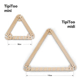 Houten evenwichtsbalk - TipiToo midi - Wit - Ette Tete