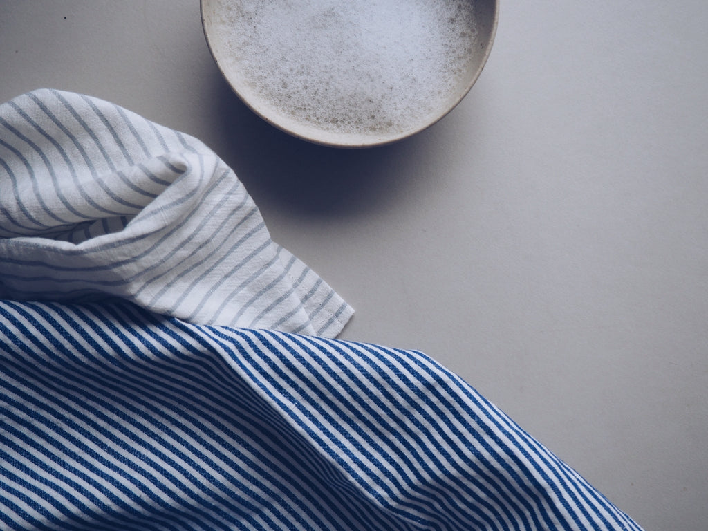 keukenhanddoek - ash lines - Studio Feder