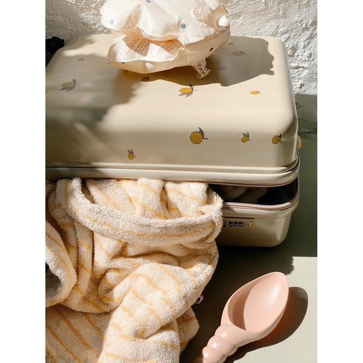 Travel suitcase - travel suitcase Lemon - Konges Slojd