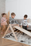Houten triangle klimrek 2 elementen - incl. glijbaan - Sipitri - Ette Tete