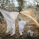 Swaddle 120x120 cm - Fog - Mushie