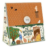 Houten spelletje - The wooden world farm - Londji